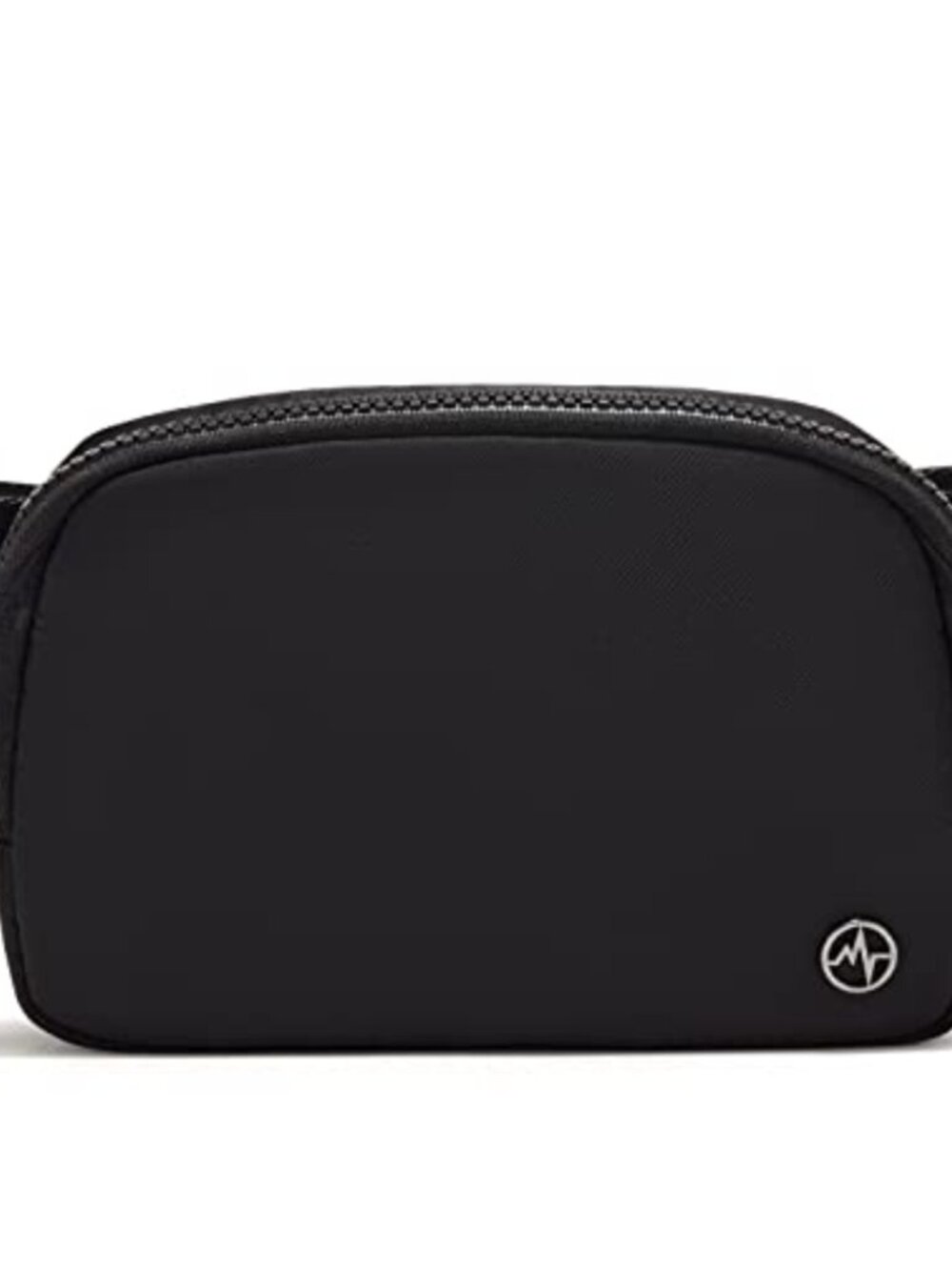 Nylon Double Zipper Fanny Pack with Adjustable Strap, Waist Pack for Travel